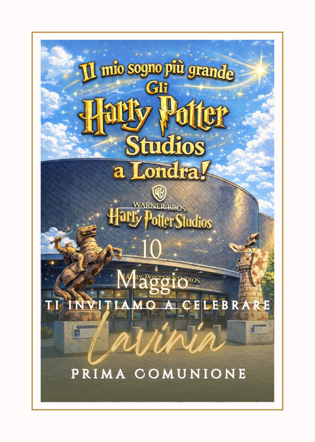 COMUNIONE<br>La Prima Comunione di Lavinia